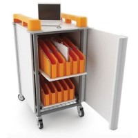 LapCabby Mini Mixed Device Charging Trolley 20 Ports for Tablets/Chromebooks/Netbooks or Laptops 
