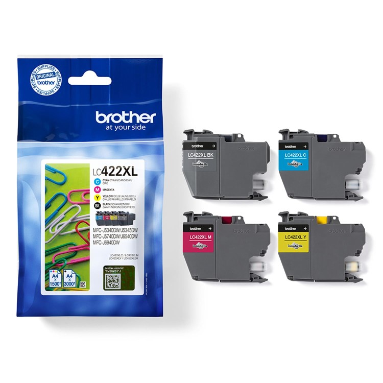 Brother LC422XLVAL ink cartridge Value Pack