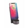 Lexon City Energy Wireless Charging Station and Bluetooth Speaker - Gun Metal
