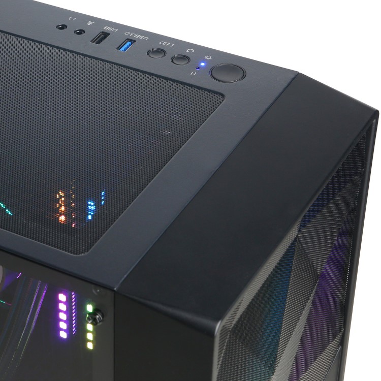 CyberPowerPC Eurus Intel Core i5-12400F 16GB RAM 1TB SSD RTX 4070 Windows 11 Home Gaming PC