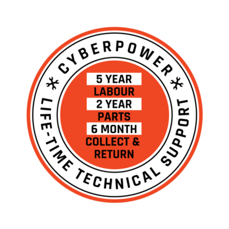 CyberPowerPC Blaze Intel Core i7-12700KF 16GB RAM 1TB SSD RTX 5060 Ti Windows 11 Gaming PC