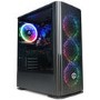 CyberPowerPC Blaze AMD Ryzen 5 5500 RTX 4060 16GB RAM 1TB M.2 SSD Gaming PC Bundle