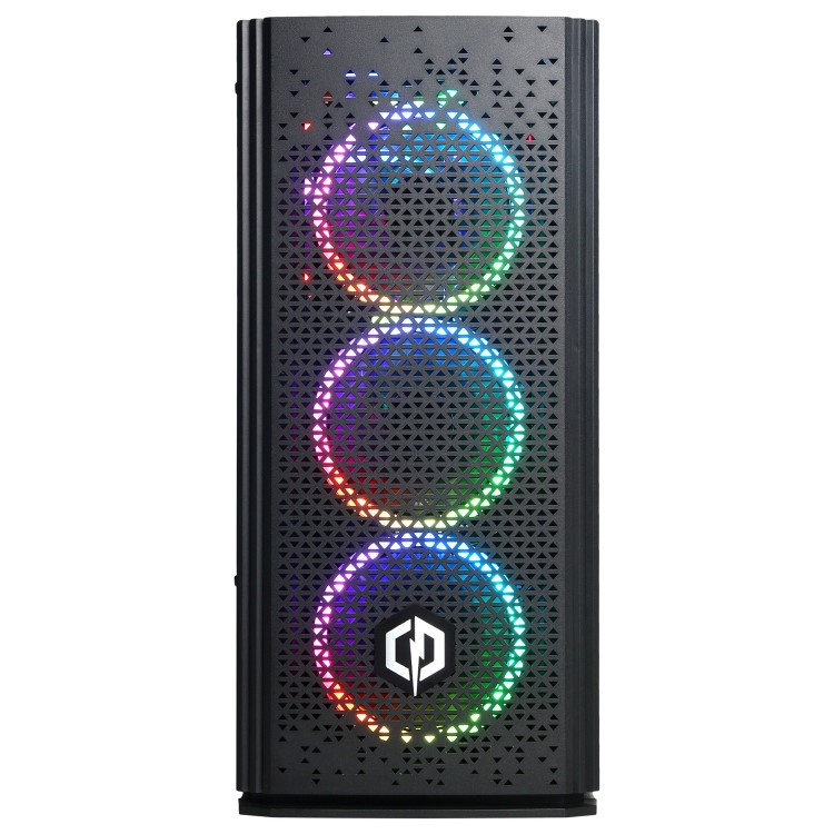 CyberPowerPC Blaze AMD Ryzen 5 5500 RTX 4060 16GB RAM 1TB M.2 SSD Gaming PC Bundle