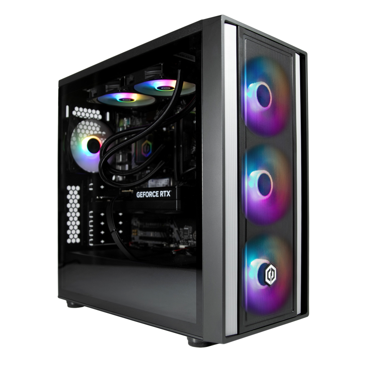 CyberPowerPC Intel Core i7-14700KF 32GB RAM 2TB SSD RTX 5070 Windows 11 Gaming PC
