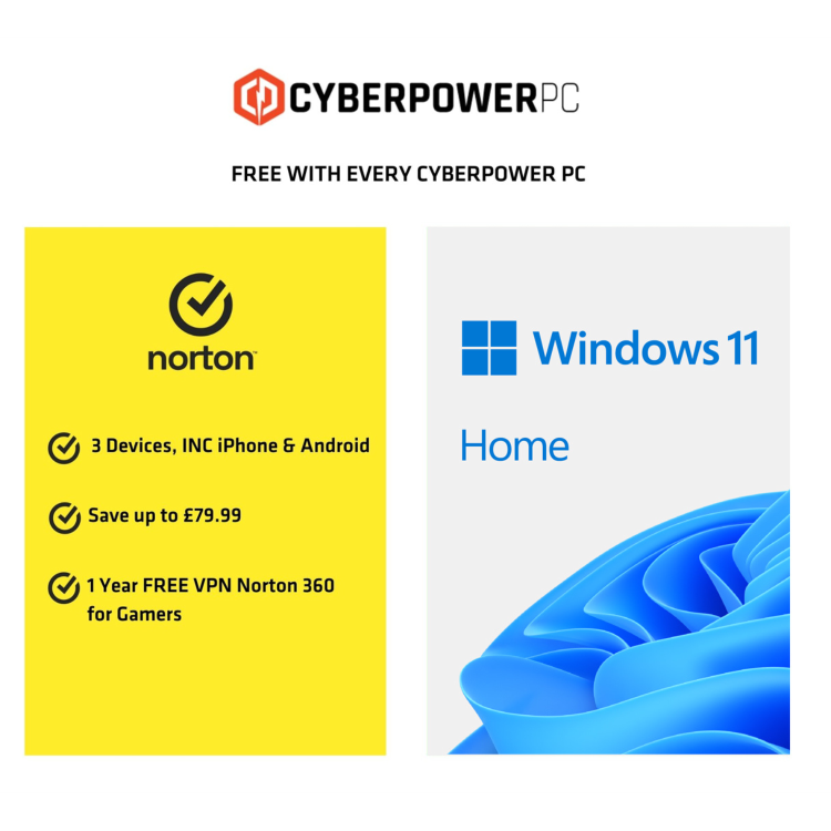 CyberPowerPC Ark AMD Ryzen 5 7500F 16GB RAM 1TB SSD RTX 5060 Windows 11 Gaming PC