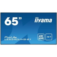 Iiyama ProLite LE6540UHS-B1 65" 4K Ultra HD Large Format Display Iiyama ProLite LE6540UHS-B1 65" 4K Ultra HD Large Format Display