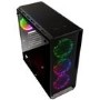 Kolink Levante Midi Tower Airflow Gaming Case - Black Tempered Glass