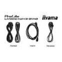Iiyama 50" Black Large Format Display 4K UHD 500 cd/m2 24/7 2x HDMI