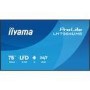 iiyama ProLite 75" 4K UHD Digital Signage Display