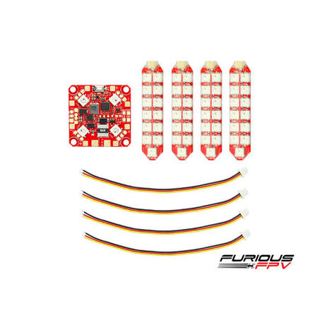FuriousFPV Lightning PDB With SIngle Row LED Strip