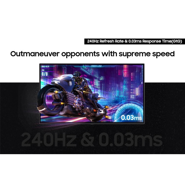 Samsung Odyssey G80SD 32" OLED 4K UHD 240Hz 0.03ms Gaming Monitor