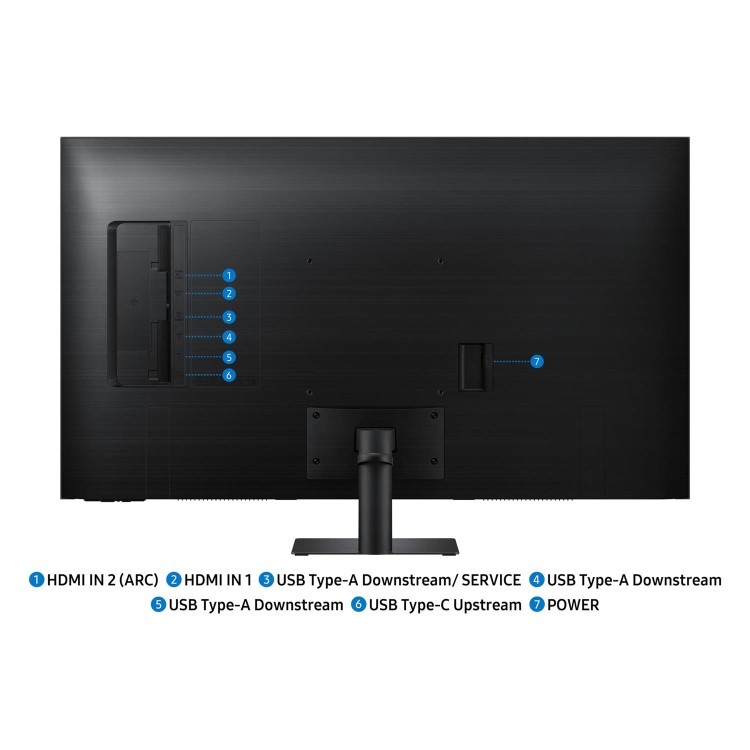 Samsung M7 M70F 43" VA 4K UHD USB-C Smart Monitor