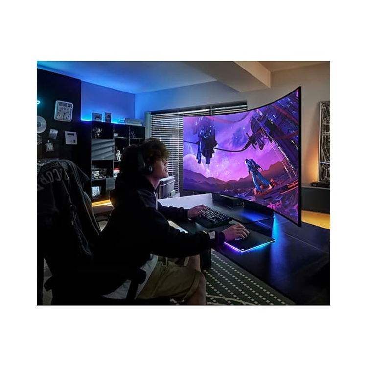 Samsung Odyssey Ark G97NC 55" VA 4K UHD Mini LED 165Hz 1ms Curved Gaming Monitor