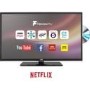 Grade A2 Refurb JVC LT-24C685 24" Smart LED TV with Built-in DVD Player