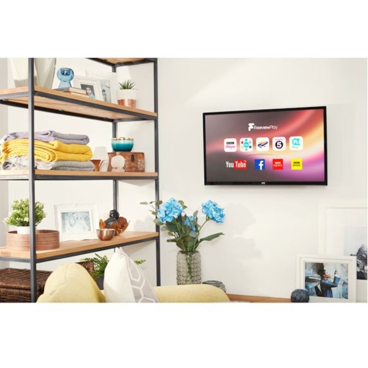 GRADE A3 - JVC LT-32C675 32" Smart LED TV With built in DVD Player