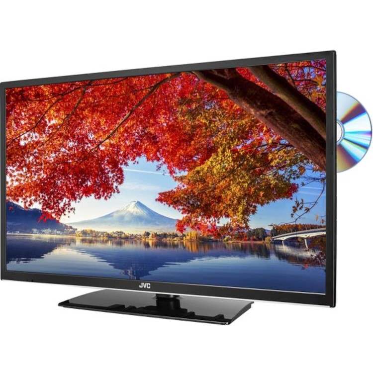 GRADE A1 - JVC LT-32C695 32" HD Ready Smart LED TV with Built-in  DVD Player