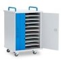 Box Opened LapCabby Lyte Single Door 10 Laptops or Chromebooks and Tablets up to 15.6" Charging Trolley