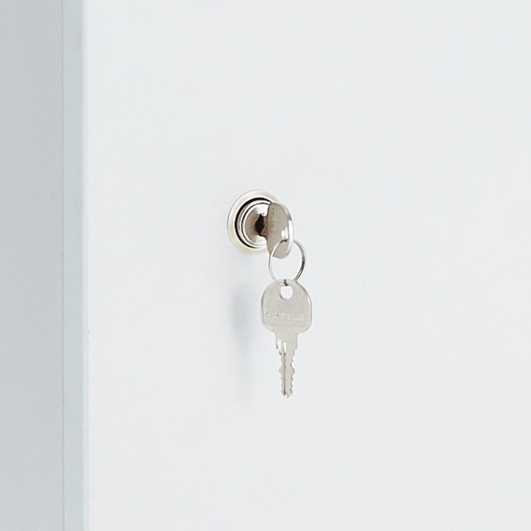 Lapcabby Lyte 16 Single Door Metal Shelf Mobile - 16-Device Mobile Charging Trolley for Laptops Tablets & Chromebooks up to 15.6" - Horizontal