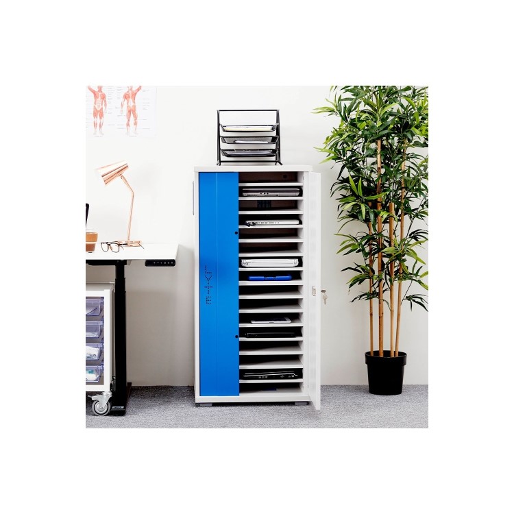 LapCabby Lyte Single Door 16 - 16 laptops tablets or chromebooks up to 15.6"