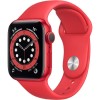 Apple Watch Series 6 GPS - 40mm RED Aluminium Case with RED Sport Band - Regular