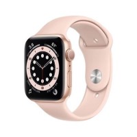 Apple Watch Series 6 GPS - 44mm Gold Aluminium Case with Pink Sand Sport Band - Regular Apple Watch Series 6 GPS - 44mm Gold Aluminium Case with Pink Sand Sport Band - Regular