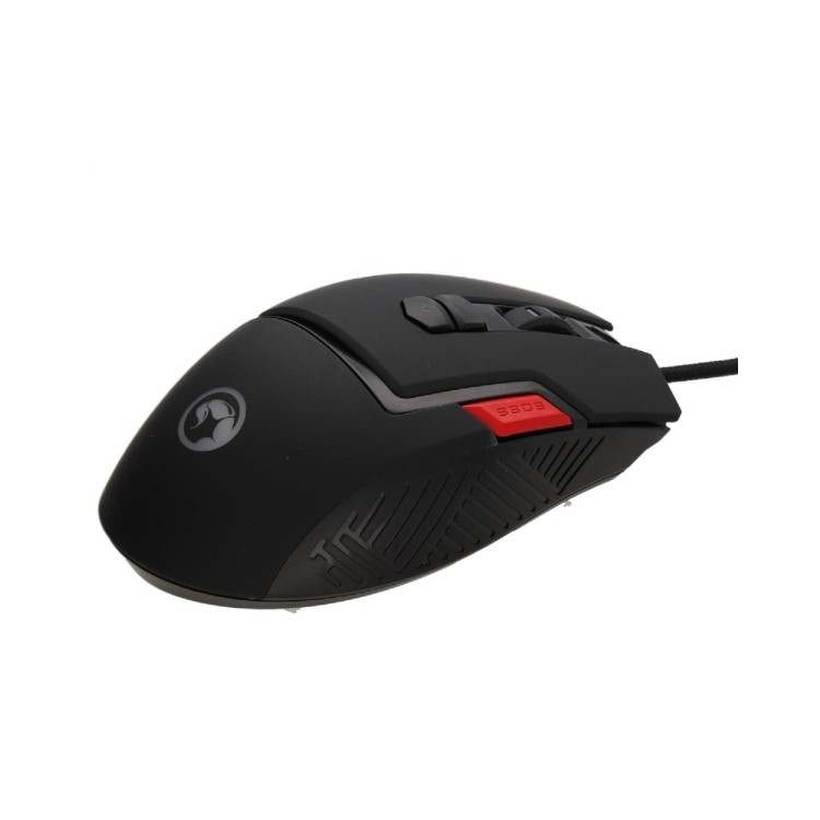 Marvo Scorpion M355 Optical Red Backlight Wired Gaming Mouse and Mouse Pad