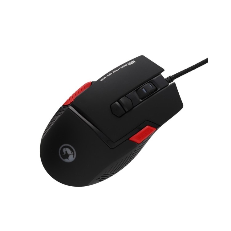 Marvo Scorpion M355 Optical Red Backlight Wired Gaming Mouse and Mouse Pad