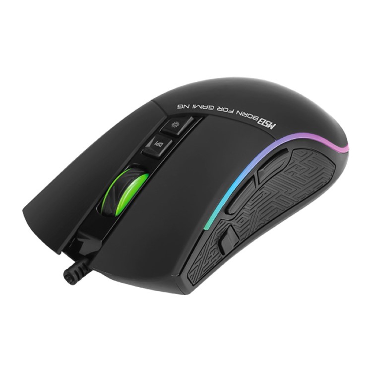Marvo Scorpion M513 USB RGB LED Black Programmable Gaming Mouse