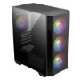 MSI MAG FORGE M100R Mid Tower Gaming Case Black