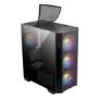 MSI MAG FORGE M100R Mid Tower Gaming Case Black
