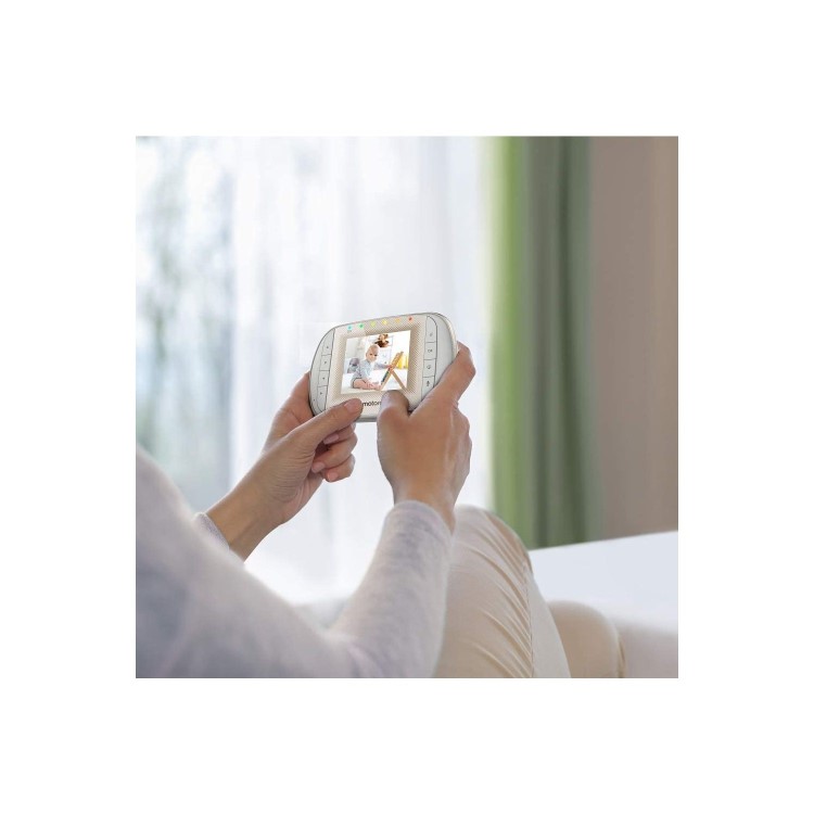 Motorola MBP30A 3" Video Baby Monitor - White