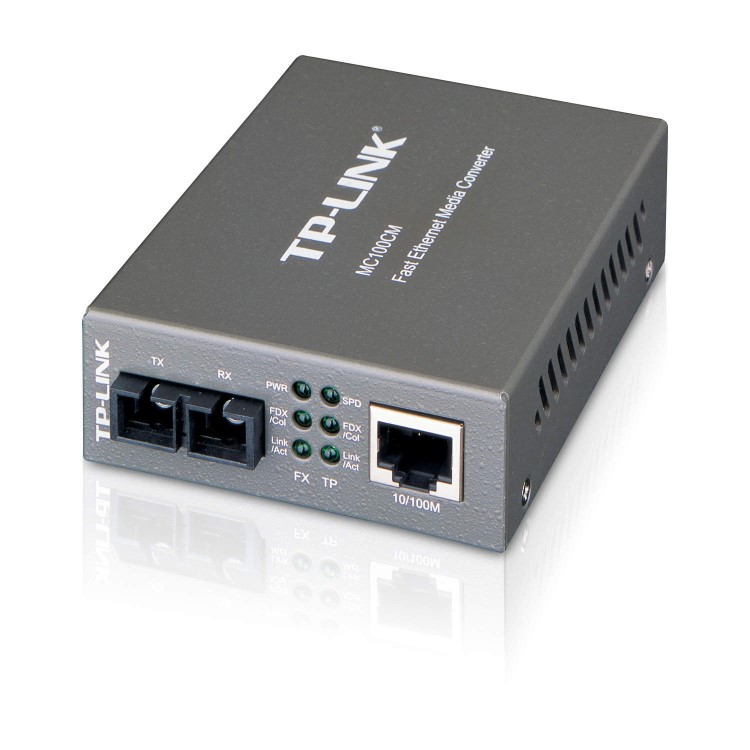 TP-Link MC100CM Fast Ethernet Media Converter SC  Multi-mode