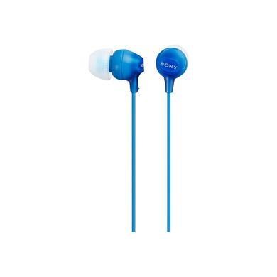 Sony MDR-EX15LP In-ear Wired Headphones With Mic Blue