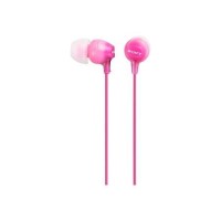Sony MDR-EX15LP In-ear Wired Headphones With Mic Pink Sony MDR-EX15LP In-ear Wired Headphones With Mic Pink