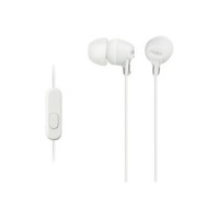 Sony MDR-EX15LP In-ear Wired Headphones With Mic White