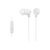 Sony MDR-EX15LP In-ear Wired Headphones With Mic White