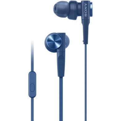 Sony MDR-XB55AP Extra Bass In-ear Wired Headphones Blue