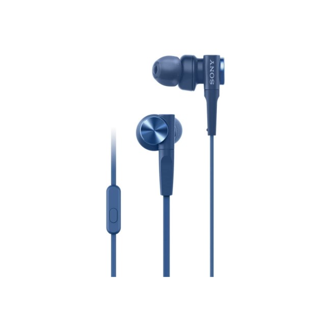 Sony MDR-XB55AP Extra Bass In-ear Wired Headphones Blue