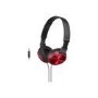 Sony MDR-ZX310 Folding Wired Headphones Android Version Red