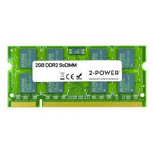 2-POWER soDIMM Memory 2GB DDR2 667MHz SoDIMM