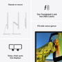 Apple Studio Display 27" 5K Retina Standard Glass Tilt & Height-Adjustable Monitor