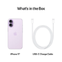 Apple iPhone 17 Lavender 6.3" 256GB 5G Unlocked & SIM Free Smartphone
