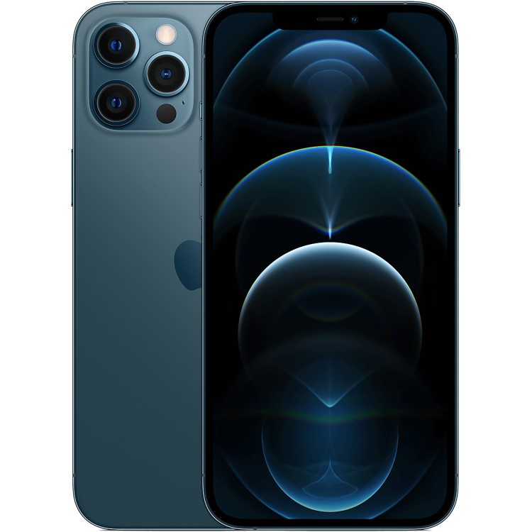 Refurbished Apple iPhone 12 Pro Max Pacific Blue 6.7" 128GB 5G Unlocked & SIM Free Smartphone