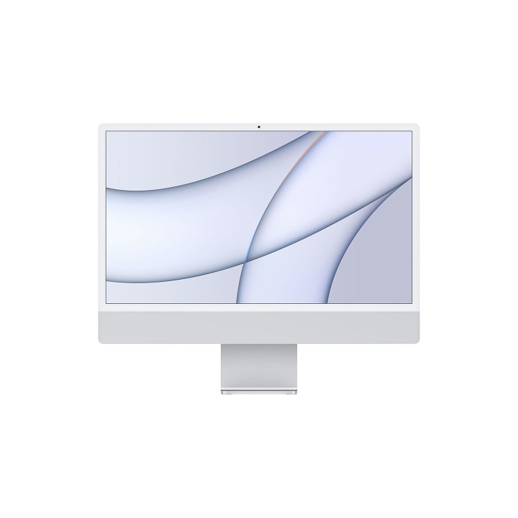 Apple iMac 2021 M1 8 Core CPU 8 Core GPU 8GB 256GB SSD 24 Inch 4.5K All-in-One - Silver
