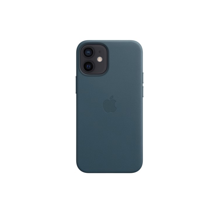 Apple iPhone 12 Mini Leather Case with MagSafe - Baltic Blue