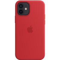 Apple iPhone 12/12 Pro Silicone Case with MagSafe - PRODUCT RED