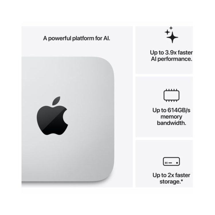 Apple Mac Studio M5 Max 18-Core CPU 32-Core GPU 36GB RAM 512GB SSD macOS - Silver