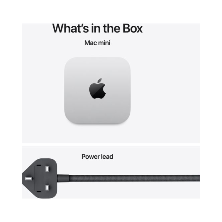 Apple Mac mini M5 Pro 15-Core CPU 16-Core GPU 24GB RAM 512GB SSD macOS - Silver