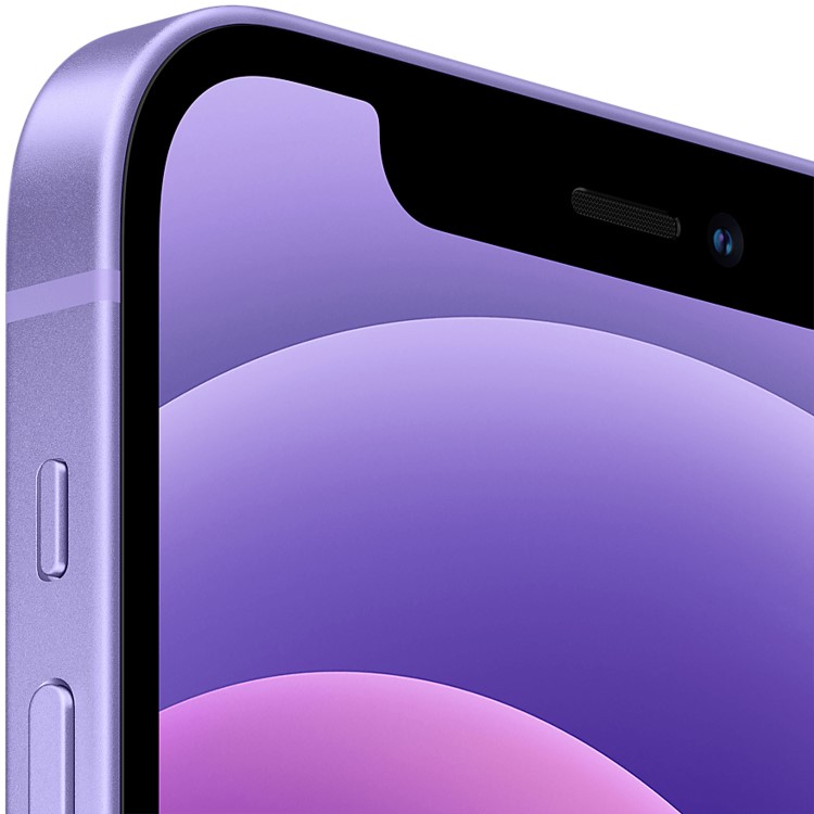 Refurbished Apple iPhone 12 Mini Purple 5.4" 64GB 5G Unlocked & SIM Free Smartphone