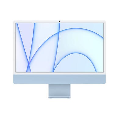 Apple iMac 2021 M1 8 Core CPU 7 Core GPU 8GB 256GB SSD 24 Inch 4.5K All-in-One - Blue